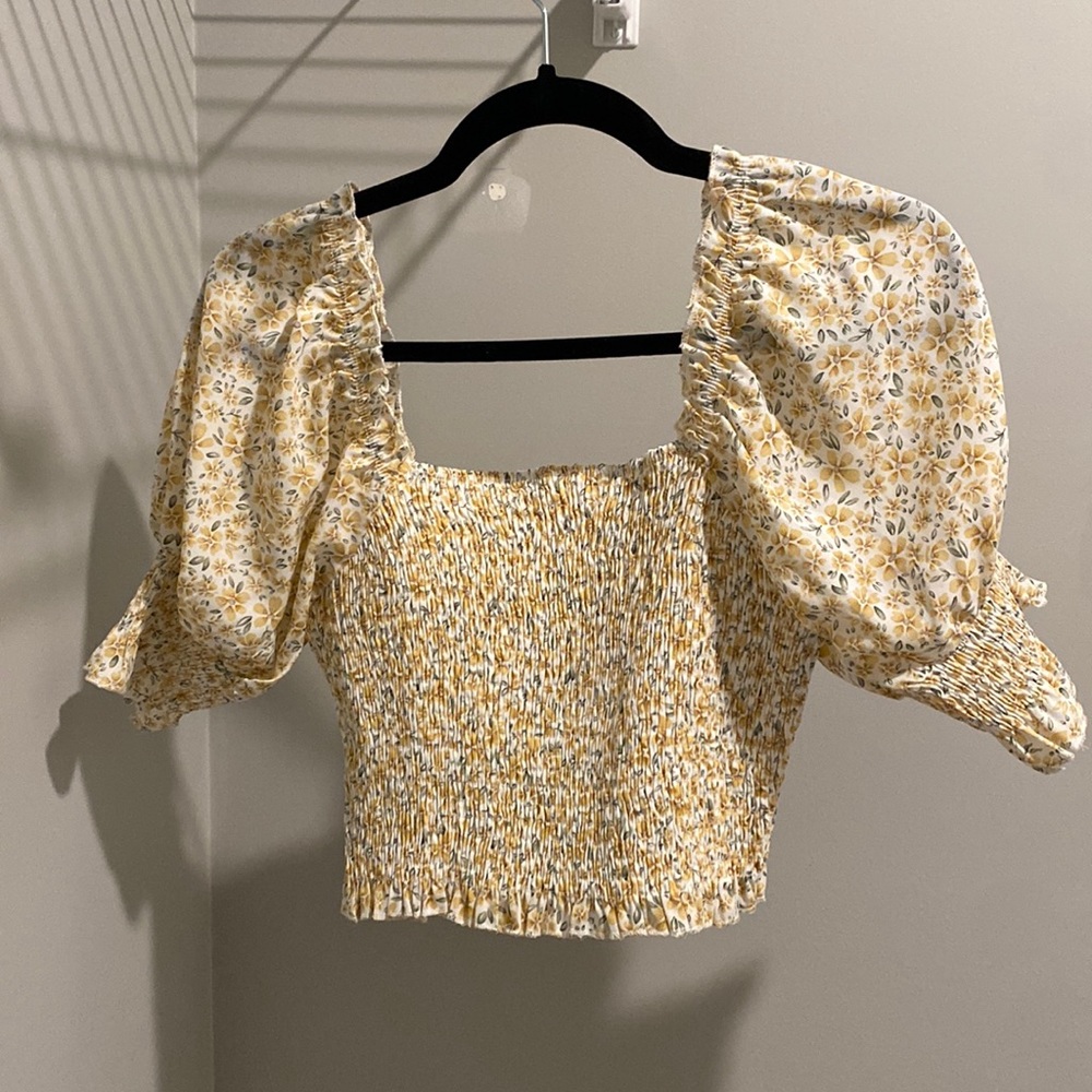 Altar’d State Emmie Floral Top